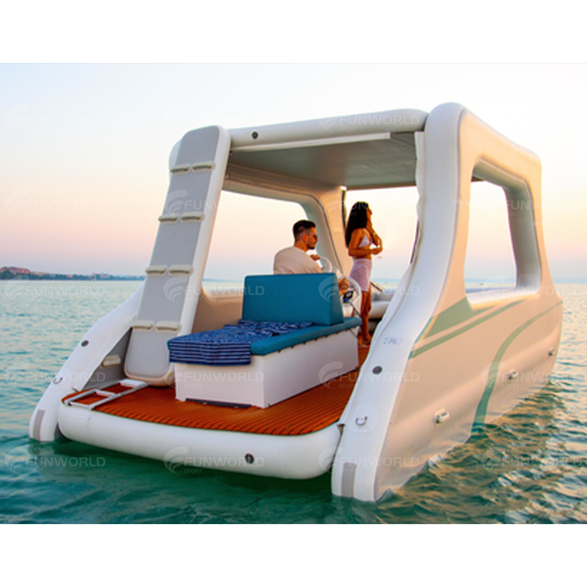Fishing Boat Aluminum - Grote opblaasbare jachtboot voor 4-8 personen,