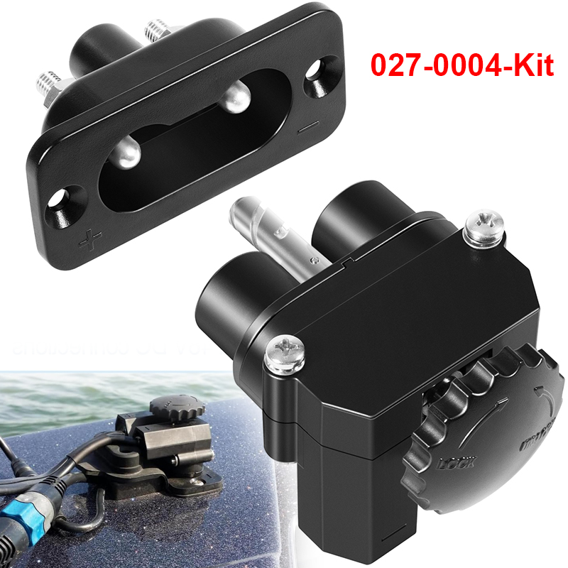Fishing Boat Steering Wheel - 027-0004 Marine 12-48V DC stroomconnectorset, buitenboordmotorplug