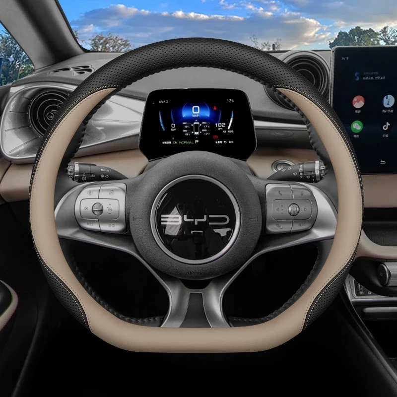 Fishing Boat Steering Wheel - 2026 Voor BYD Lederen Autostuurhoes Ultra